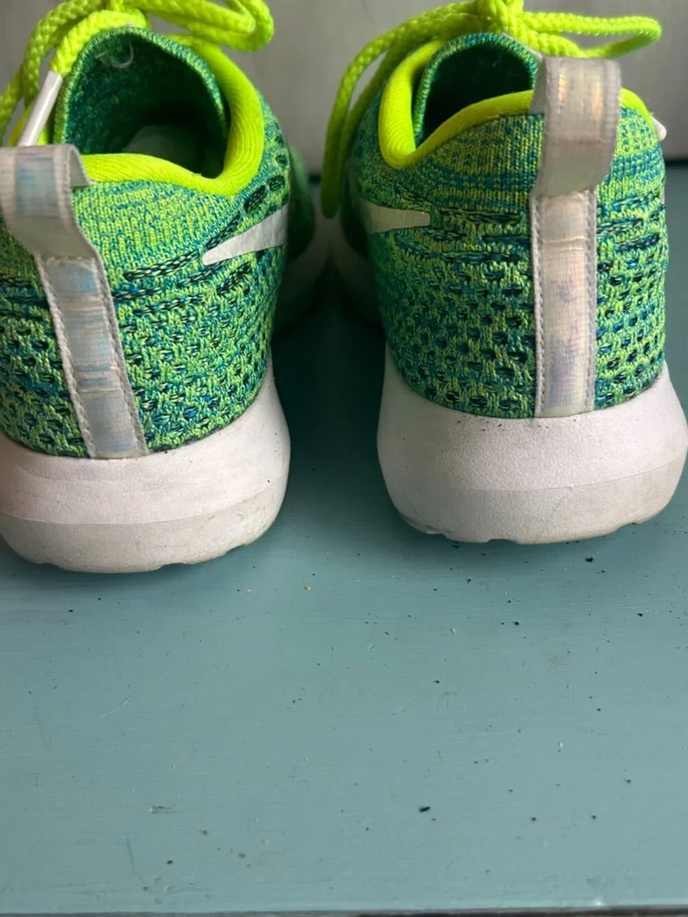 Nike Womens Roshe One NM Flyknit QS Size 6 Running Shoe Marled Limited Ediiton